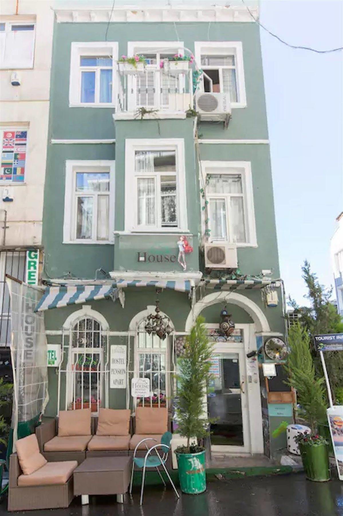 Taksim Hostel Green House Стамбул Екстер'єр фото